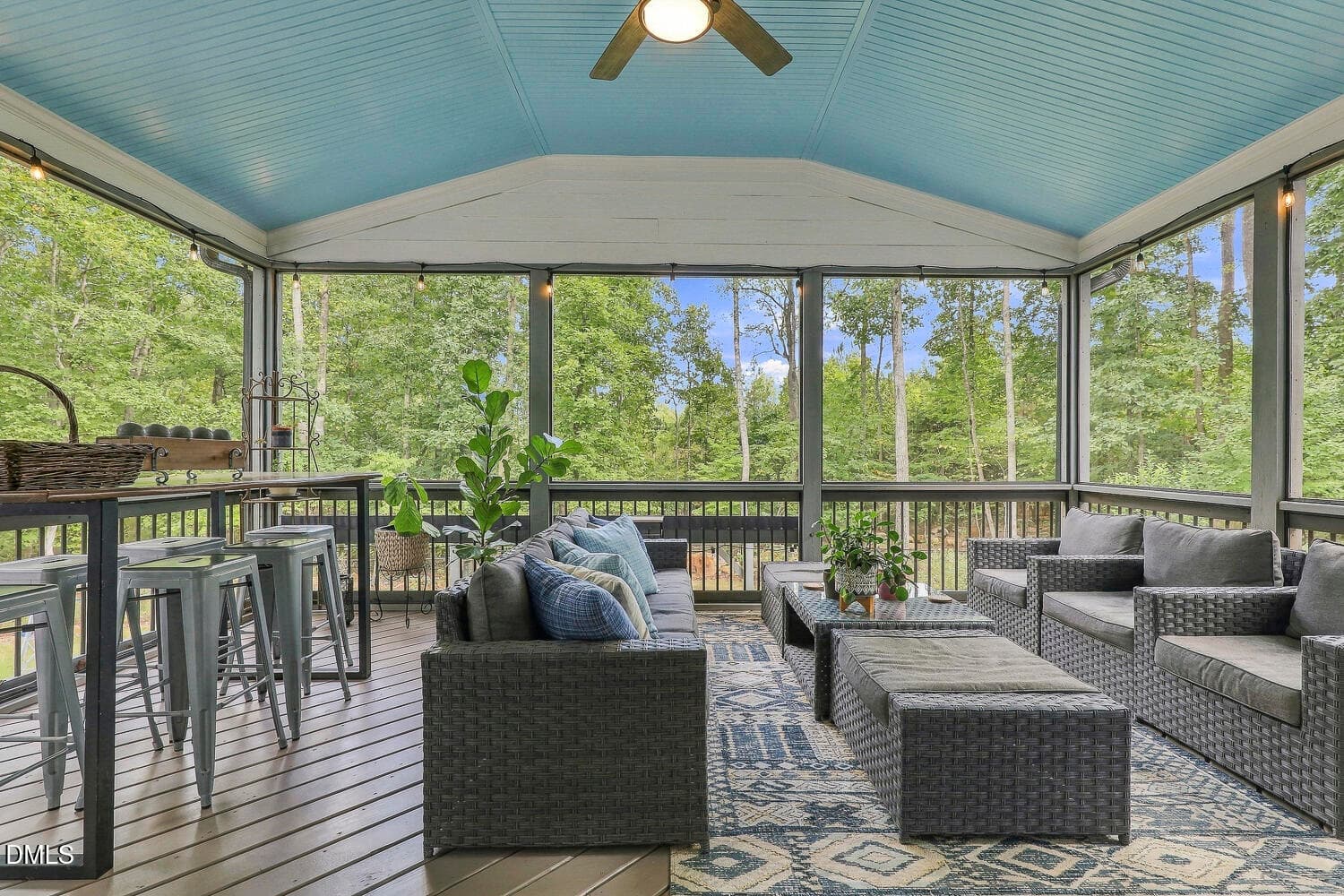Screen porch - 184 Mystic Lane, Pittsboro, NC 27312, Pittsboro