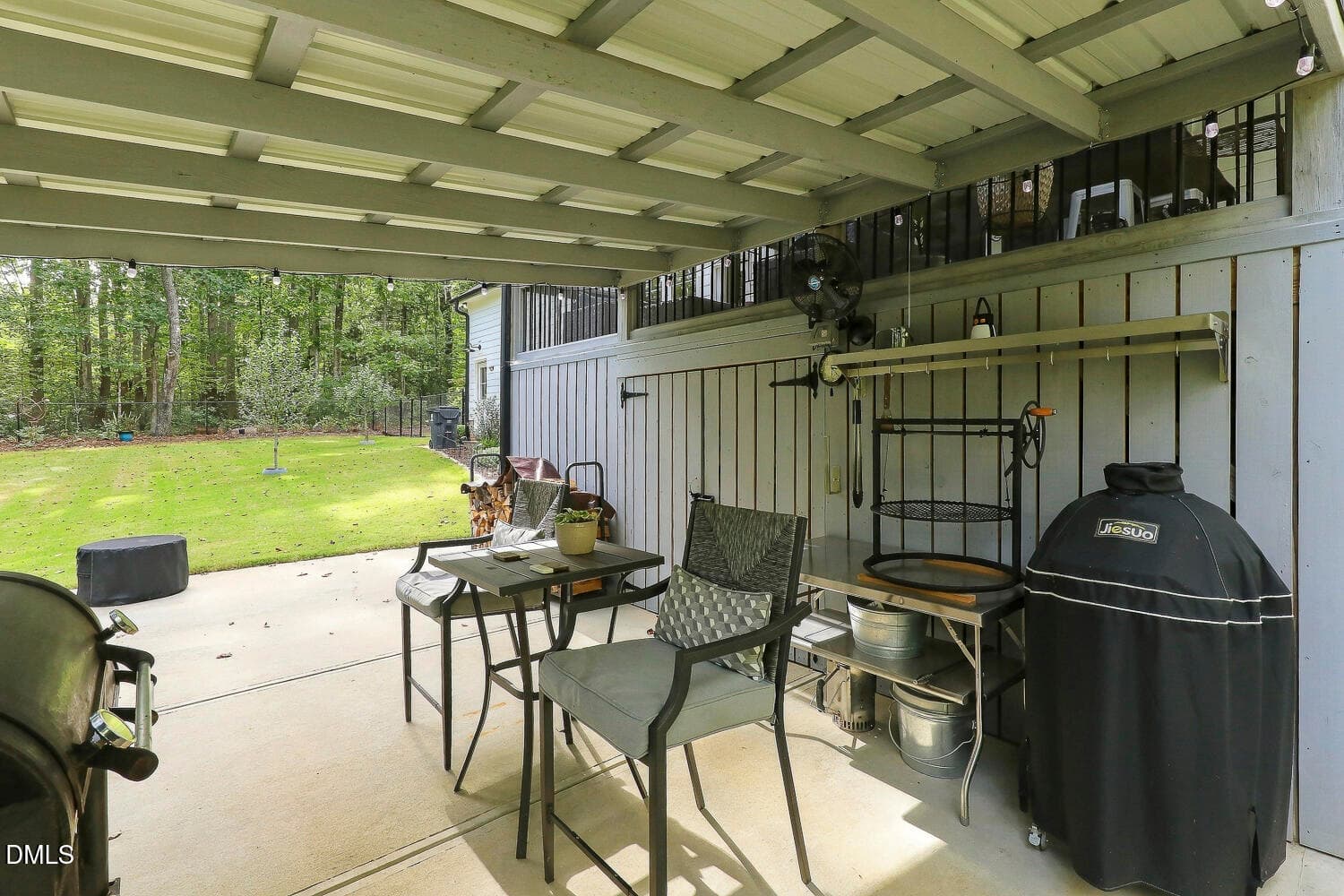 Covered patio - 184 Mystic Lane, Pittsboro, NC 27312, Pittsboro