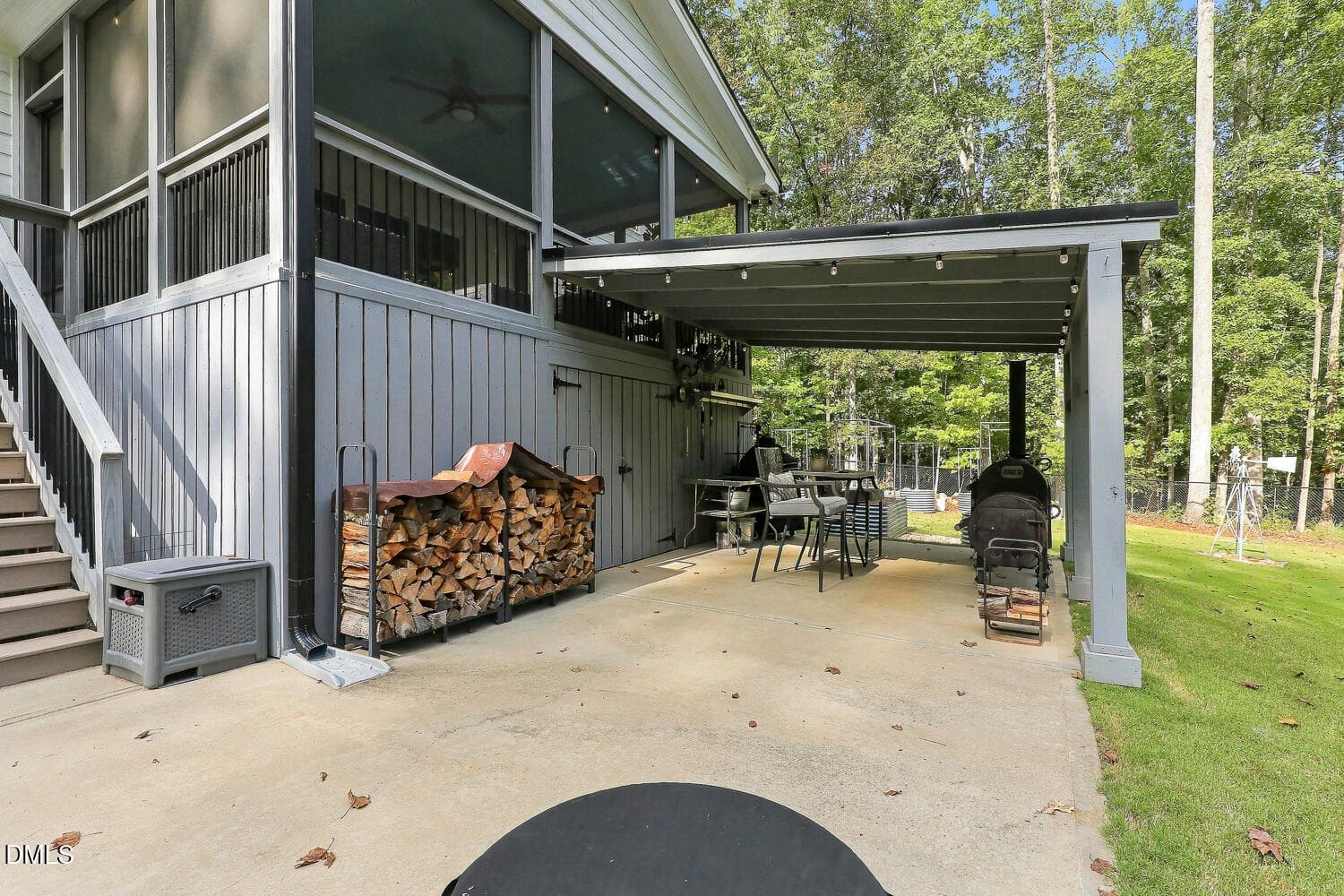 Covered patio 2 - 184 Mystic Lane, Pittsboro, NC 27312, Pittsboro