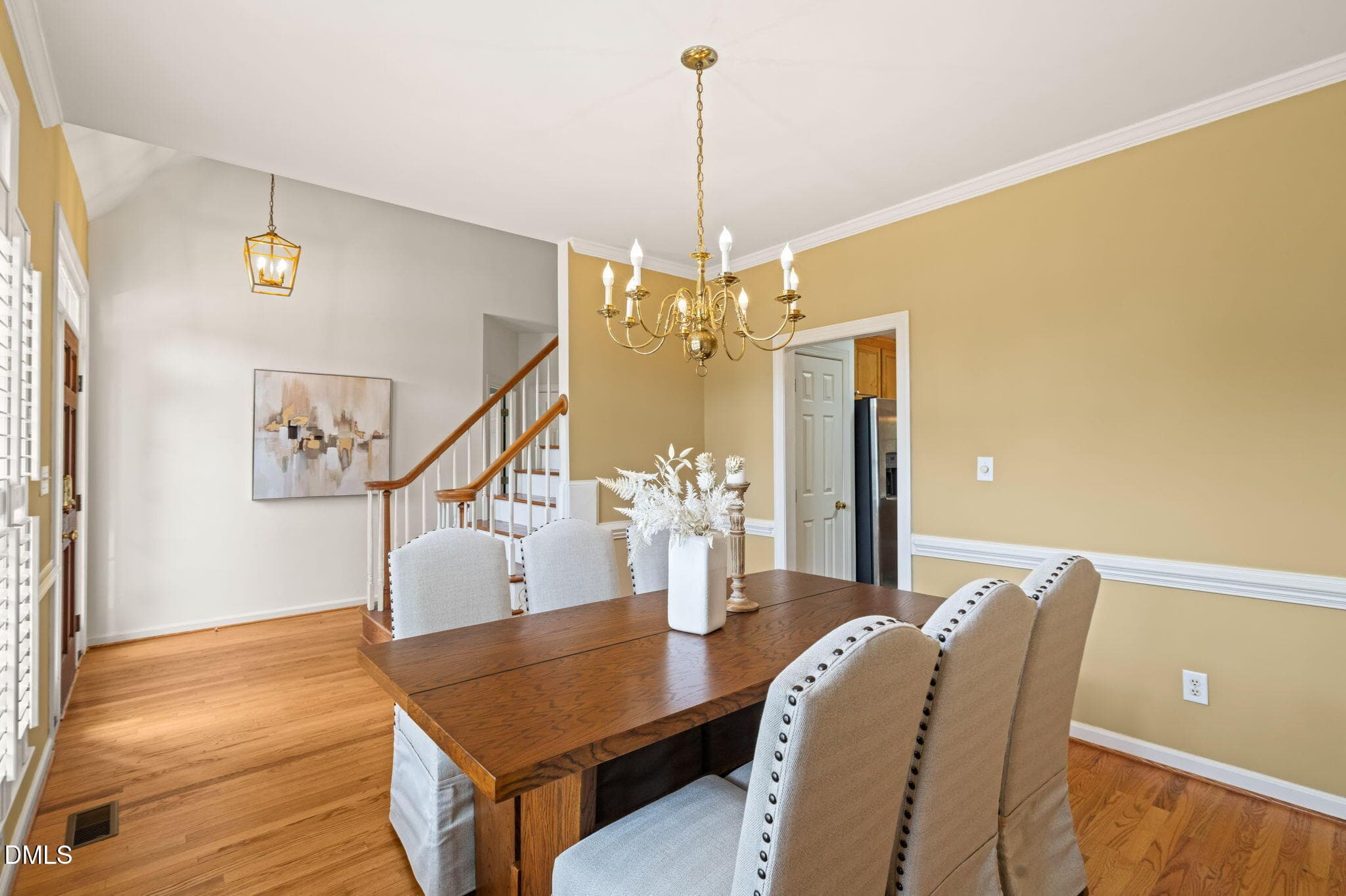 Dining Area - 4925 Old Millcrest Court, Raleigh, NC 27609
