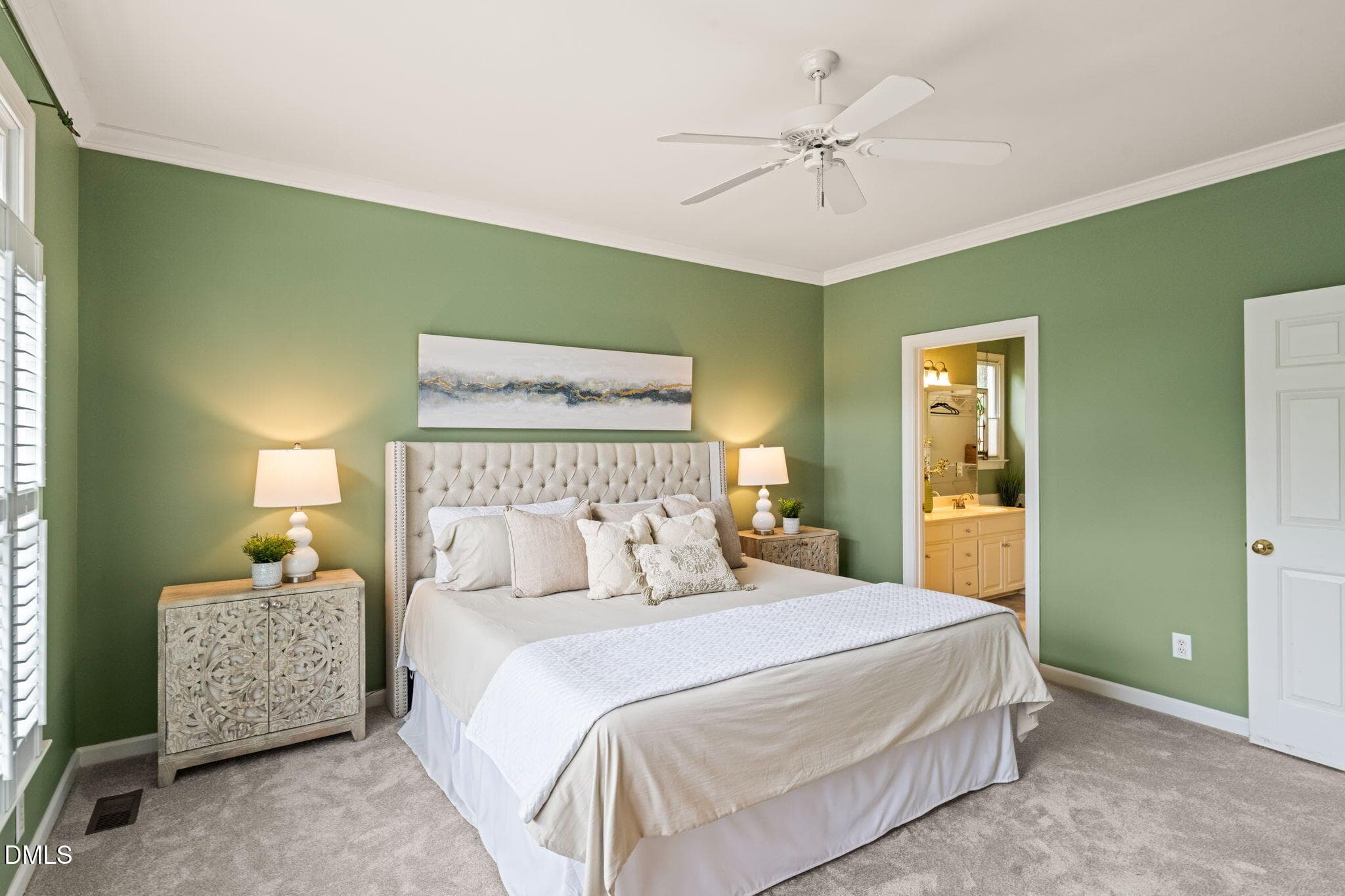Primary Bedroom - 4925 Old Millcrest Court, Raleigh, NC 27609