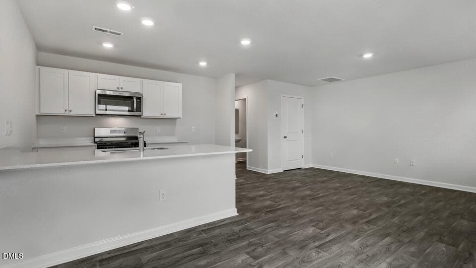 KITCHEN AND LIVING ROOM - 28 Bee Garden Court, Angier, NC 27501, Angier