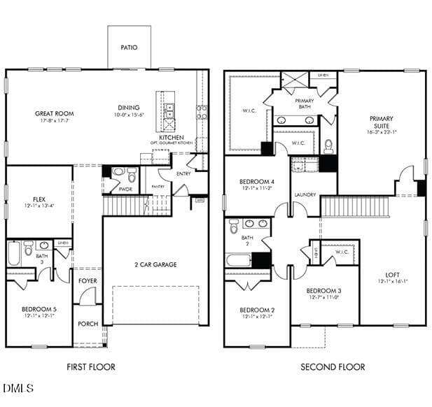 FLoorplan - 436 Karlov Road, Garner, NC 27529