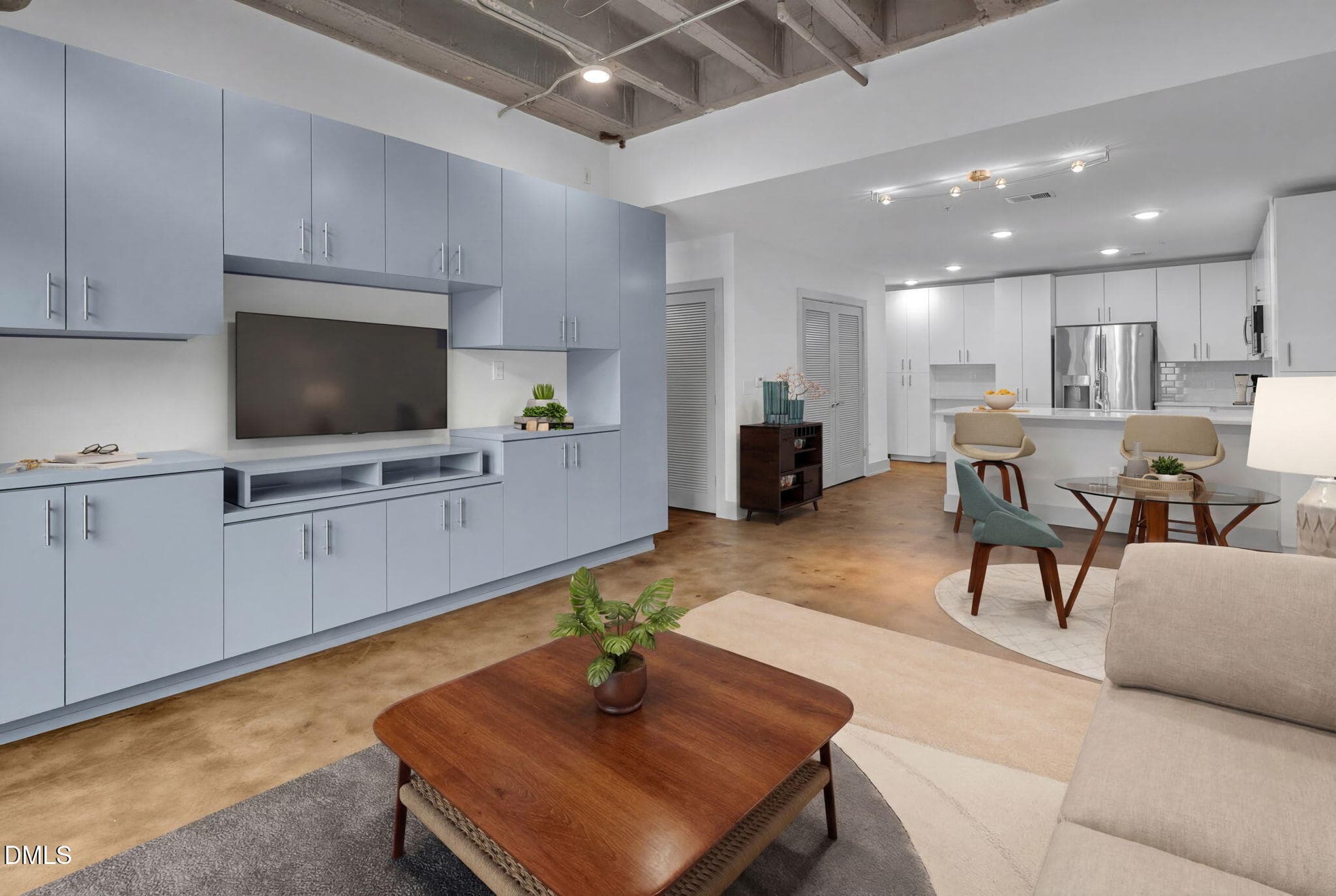 31-web-or-mls-Living to Kitchen - 1300 St Marys Street 402, Raleigh, NC 27605