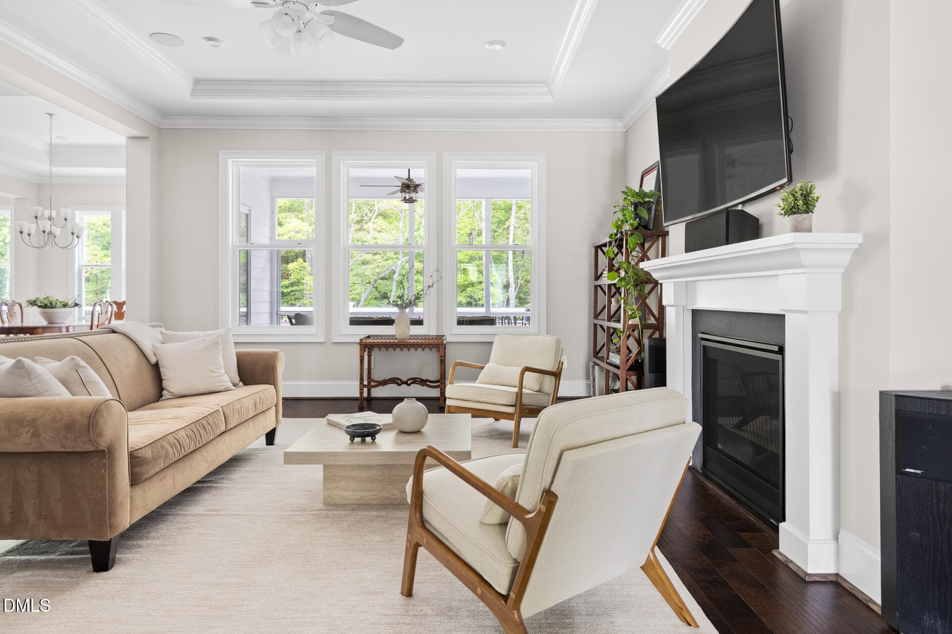Living Room - 1606 Eno Ridge Drive, Hillsborough, NC 27278, Hillsborough