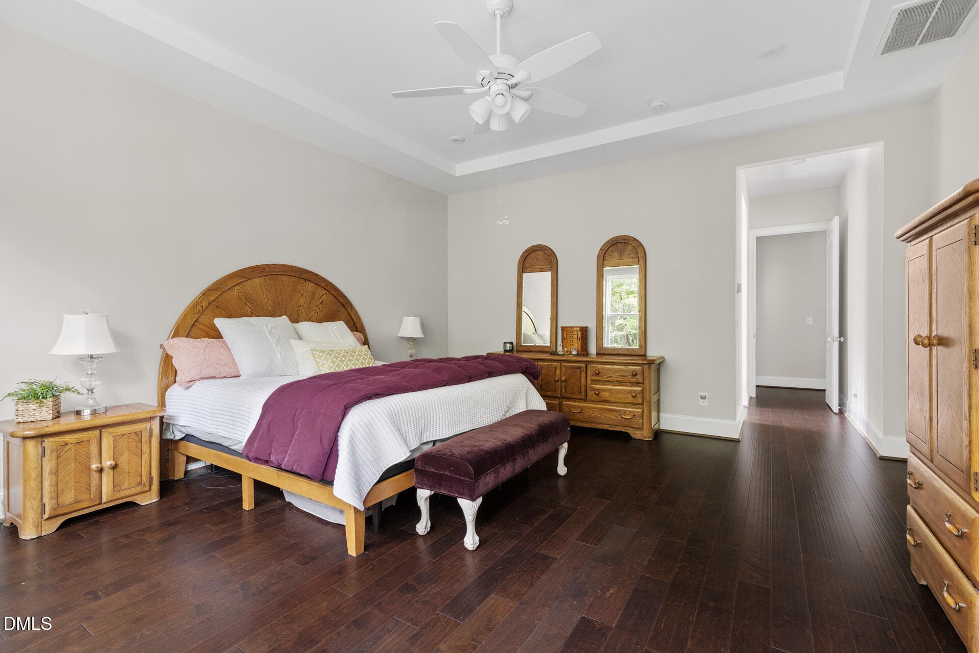 Primary bedroom - 1606 Eno Ridge Drive, Hillsborough, NC 27278, Hillsborough