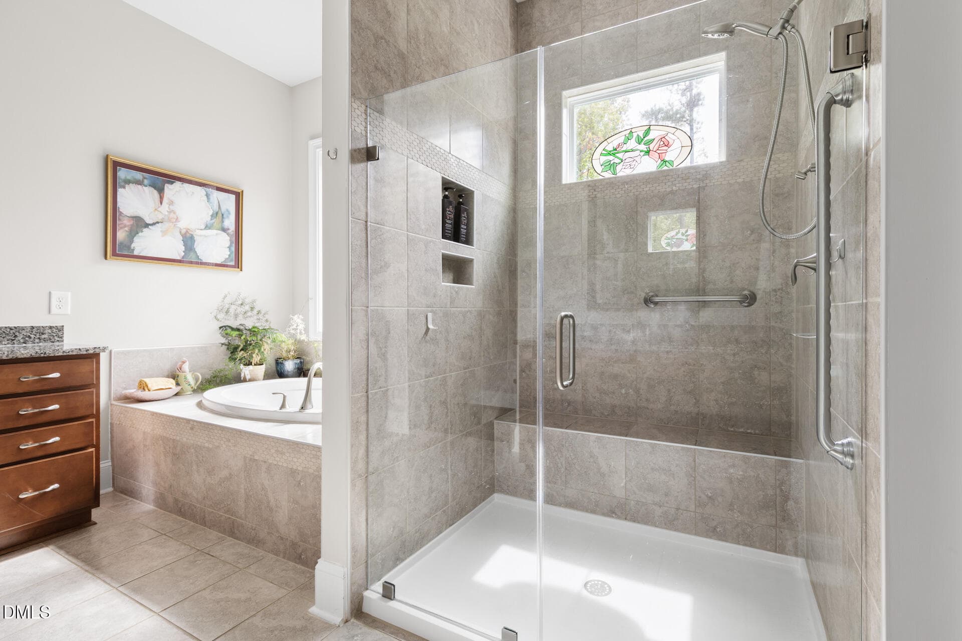 Primary ensuite bathroom - 1606 Eno Ridge Drive, Hillsborough, NC 27278, Hillsborough