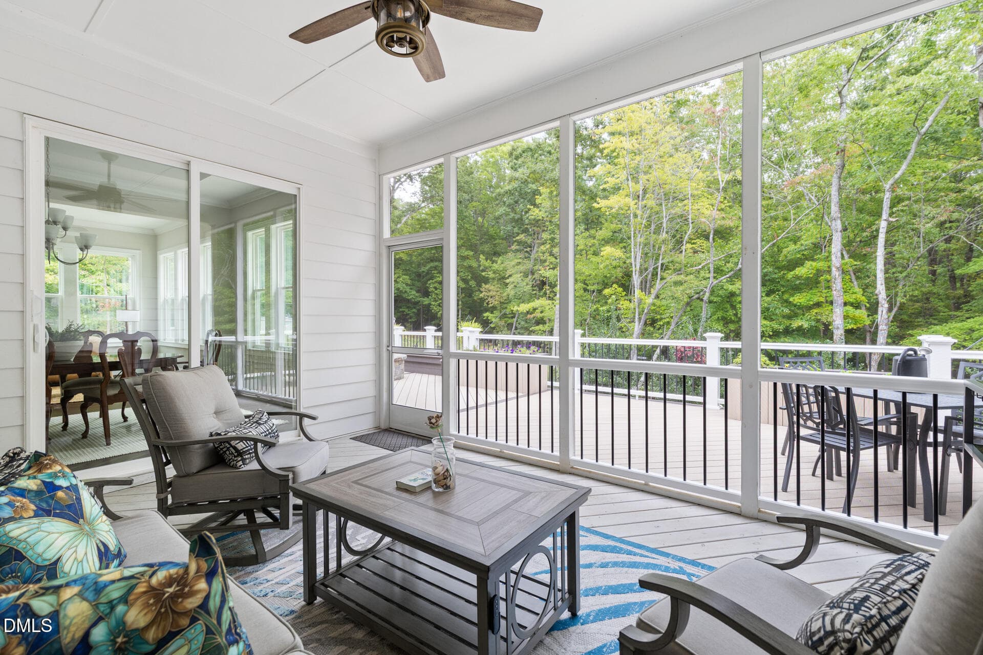 Screened in porch - 1606 Eno Ridge Drive, Hillsborough, NC 27278, Hillsborough