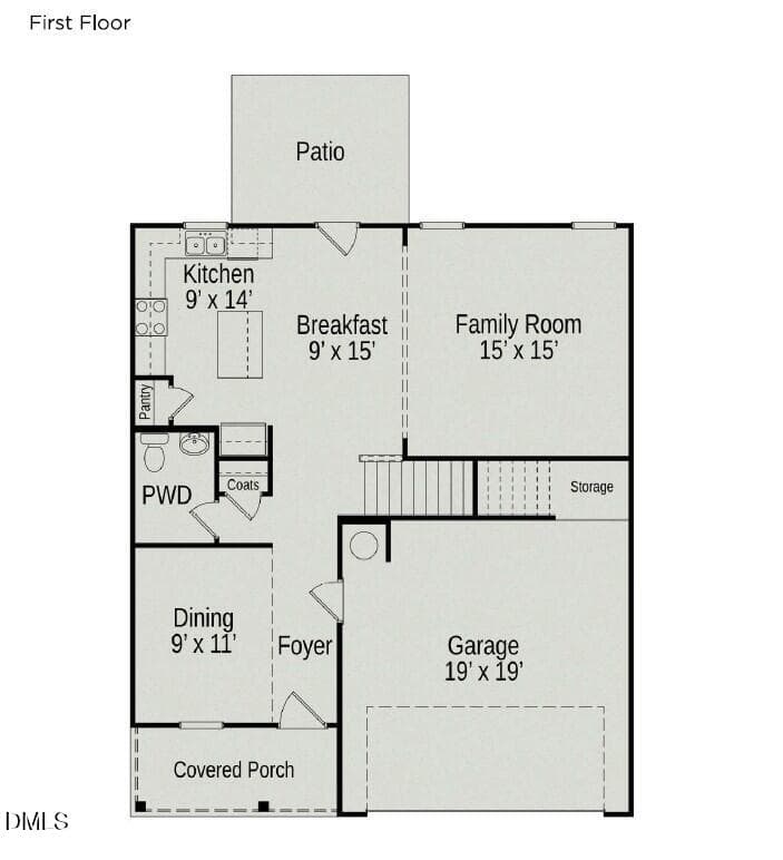 First Floor - 443 Barter Drive, Vass, NC 28394, Vass