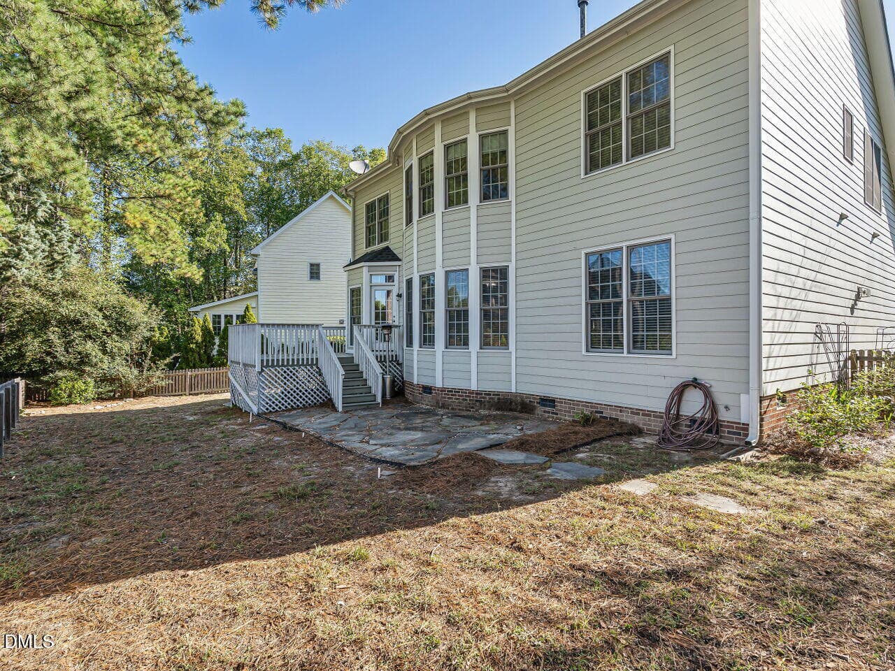 038-1280x960-back-of-home - 6004 Tiffield Way, Wake Forest, NC 27587, Wake Forest