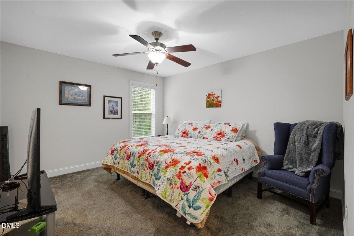 En Suite Bedroom 2 - 190 Beaver Dam Drive, Youngsville, NC 27596, Youngsville