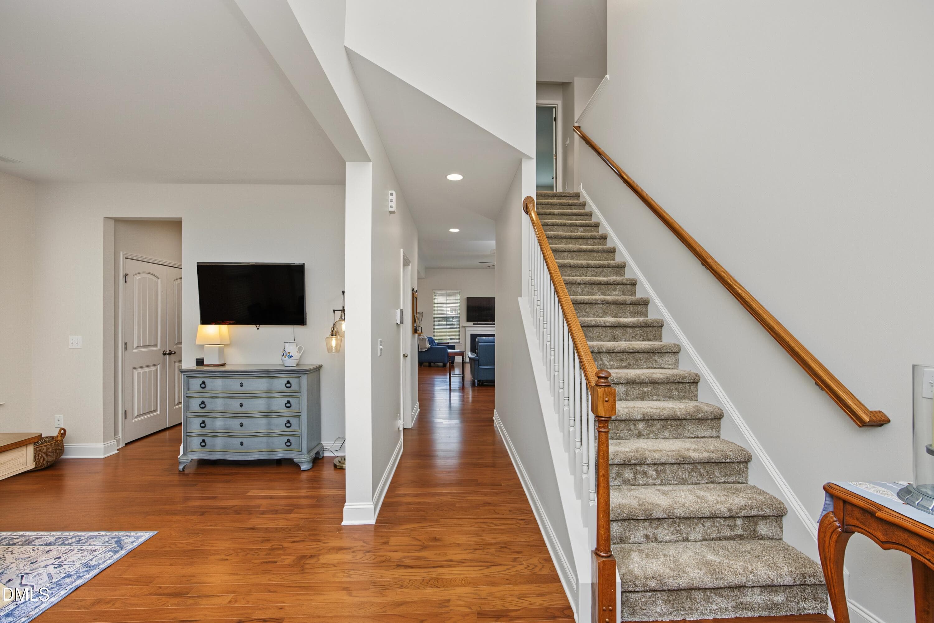 Bright two story foyer - 2904 Long Meadow Lane, Durham, NC 27703
