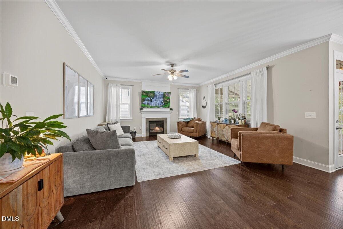 Living Room - 312 Cedar Pond Court, Knightdale, NC 27545, Knightdale