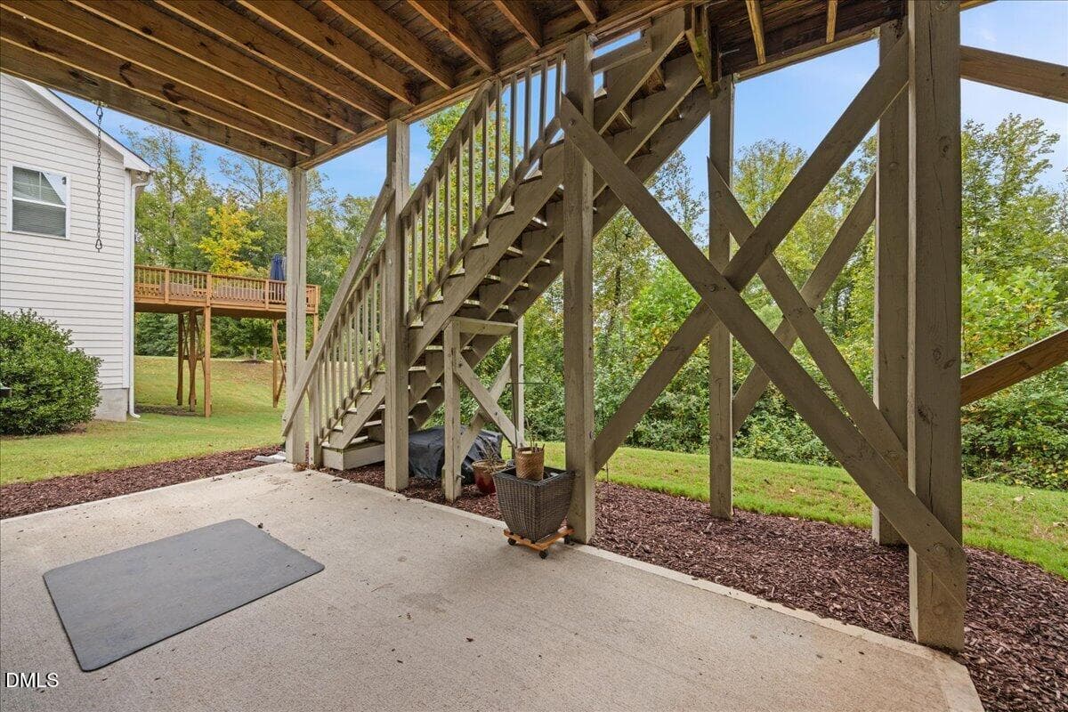 Patio - 312 Cedar Pond Court, Knightdale, NC 27545, Knightdale