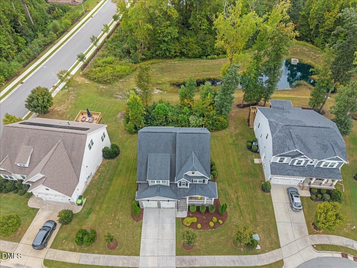 Aerial View - 312 Cedar Pond Court, Knightdale, NC 27545, Knightdale