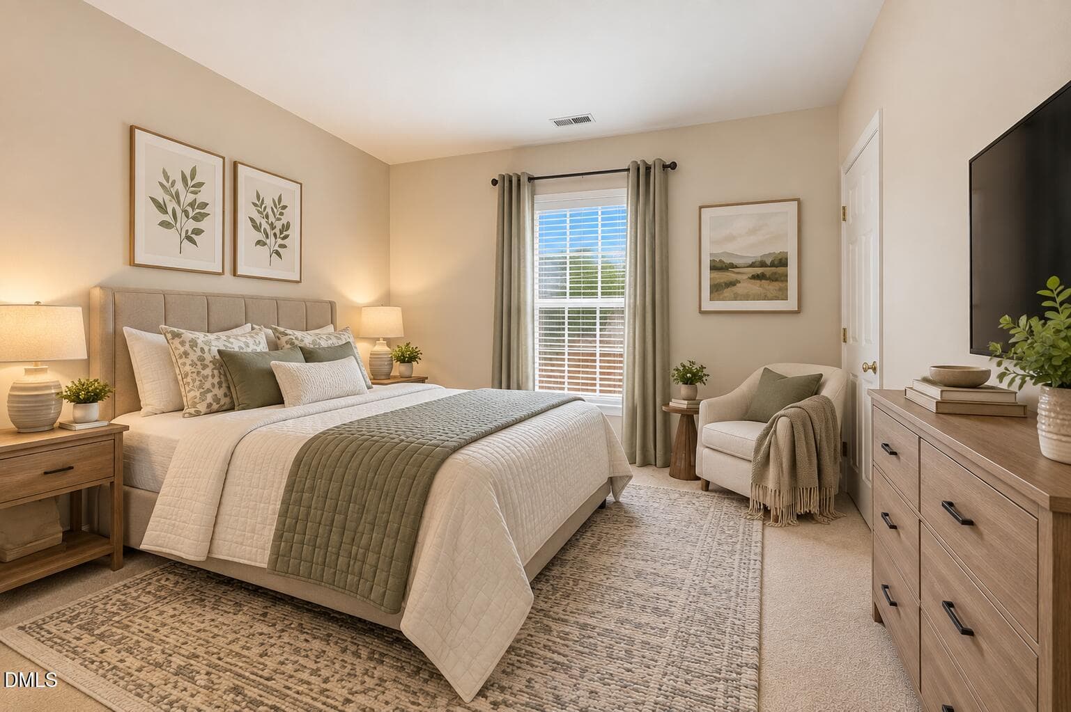 Warm Neutral Guest Suite Retreat - 1804 Cedar Grove Drive, Durham, NC 27703