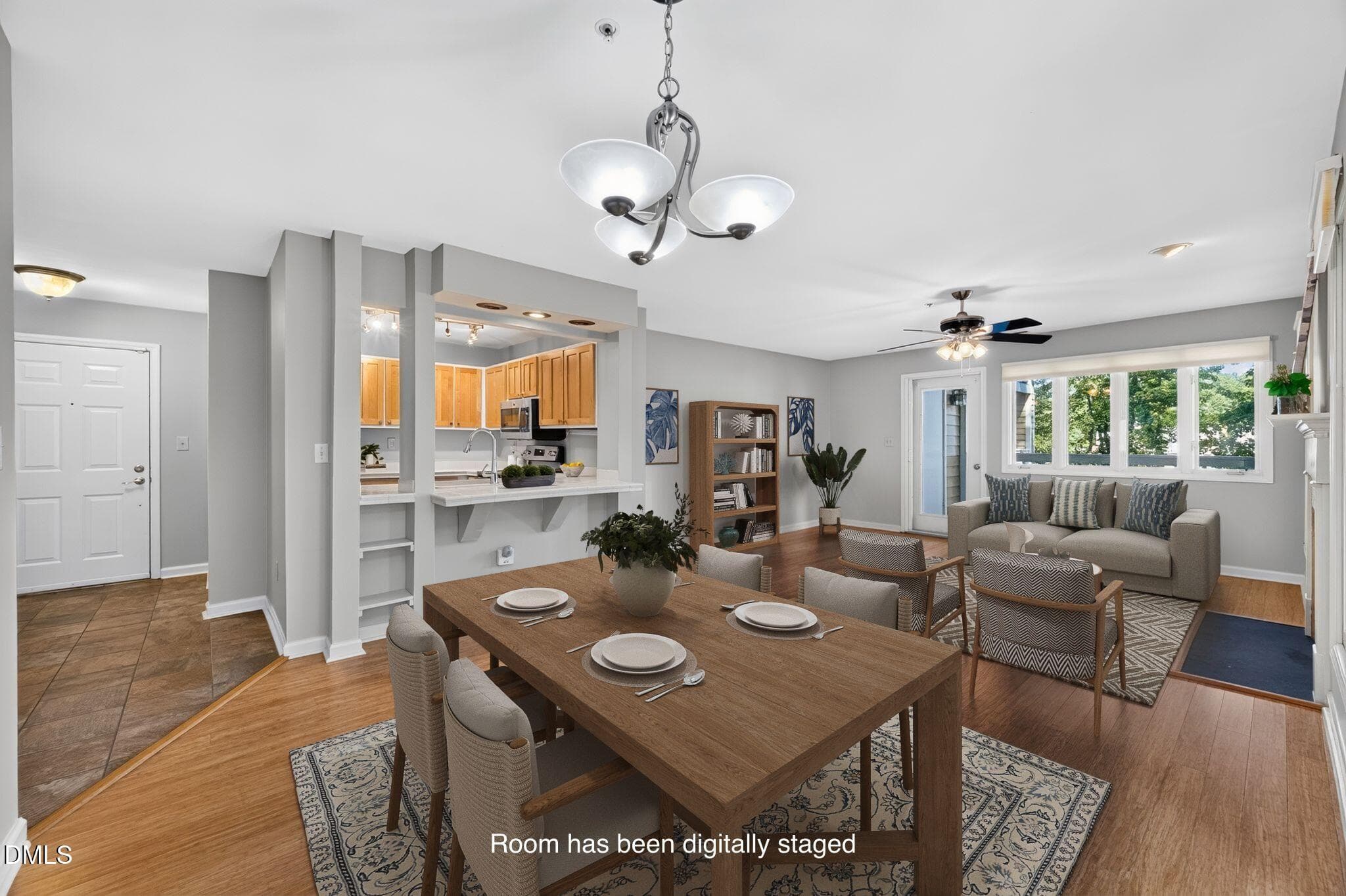 virtually staged family and dining 2 - 512 Springfork Drive, Cary, NC 27513, Cary