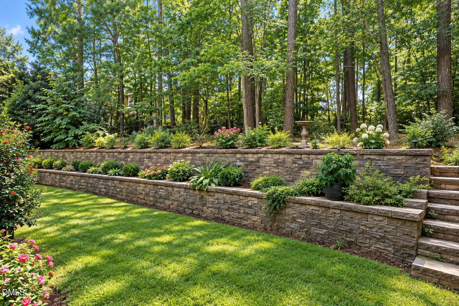 Sunlit Terraced Garden Retreat - 203 Simerville Road, Chapel Hill, NC 27517, Chapel Hill
