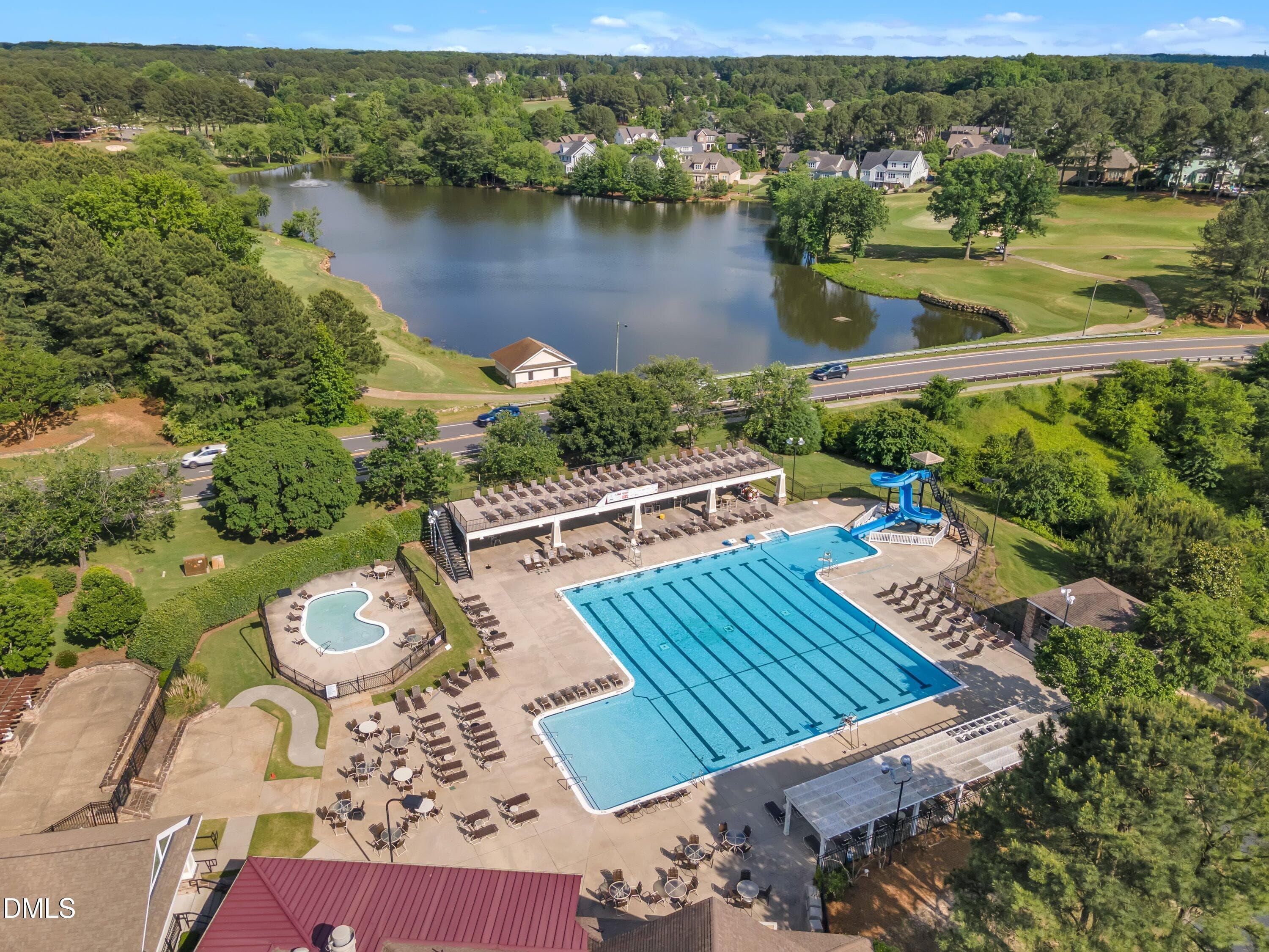 pool 4 - 734 Parkside Townes Court, Wake Forest, NC 27587