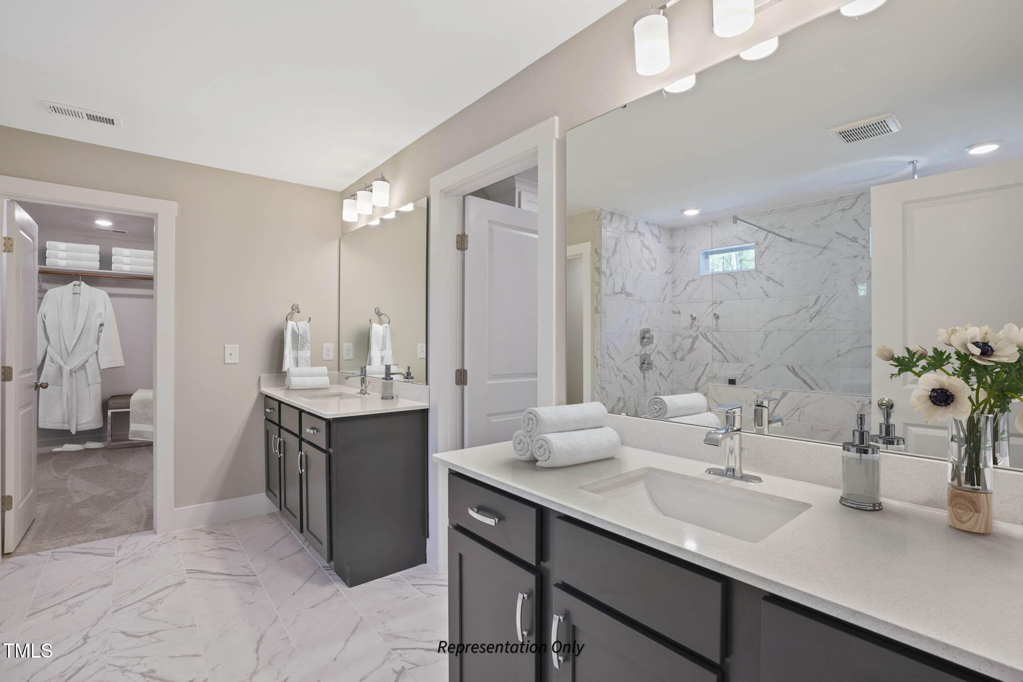 Primary Bath - 410 Sweetfern Lane, Zebulon, NC 27597, Zebulon