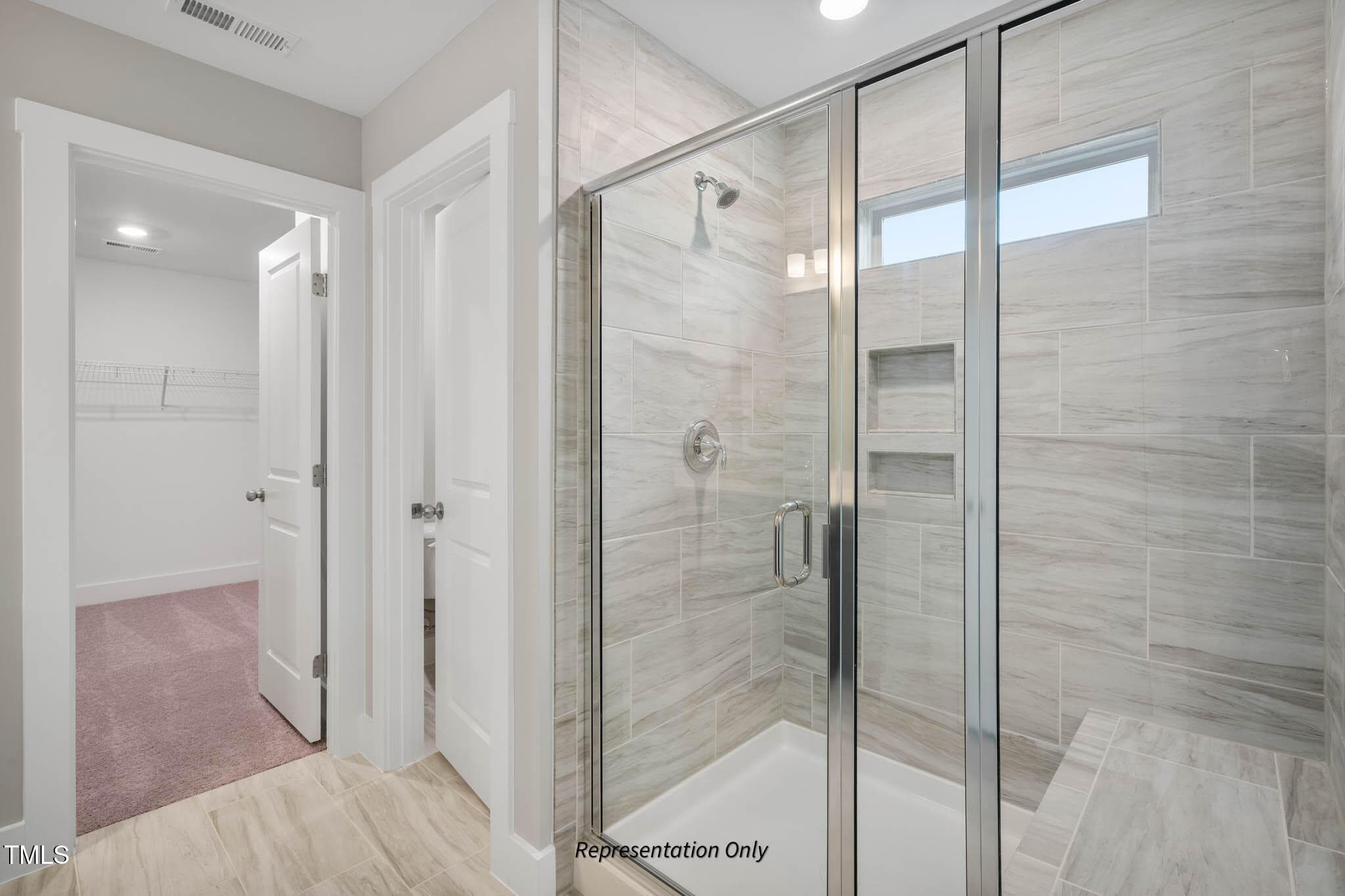 Primary Bath - 410 Sweetfern Lane, Zebulon, NC 27597, Zebulon