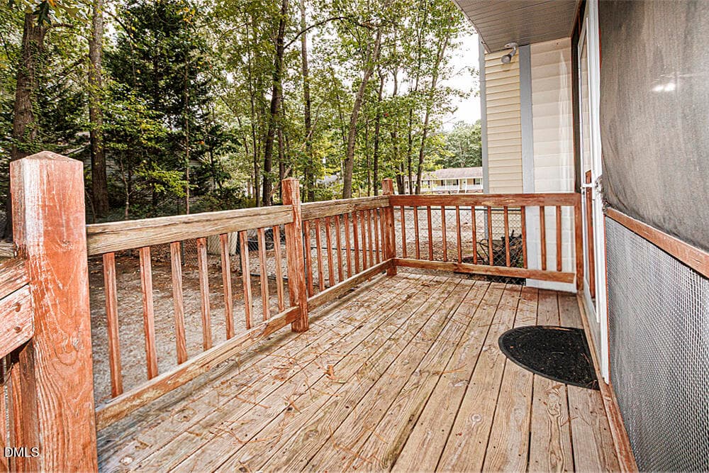 Deck - 222 Deer Walk Road, Tarboro, NC 27886