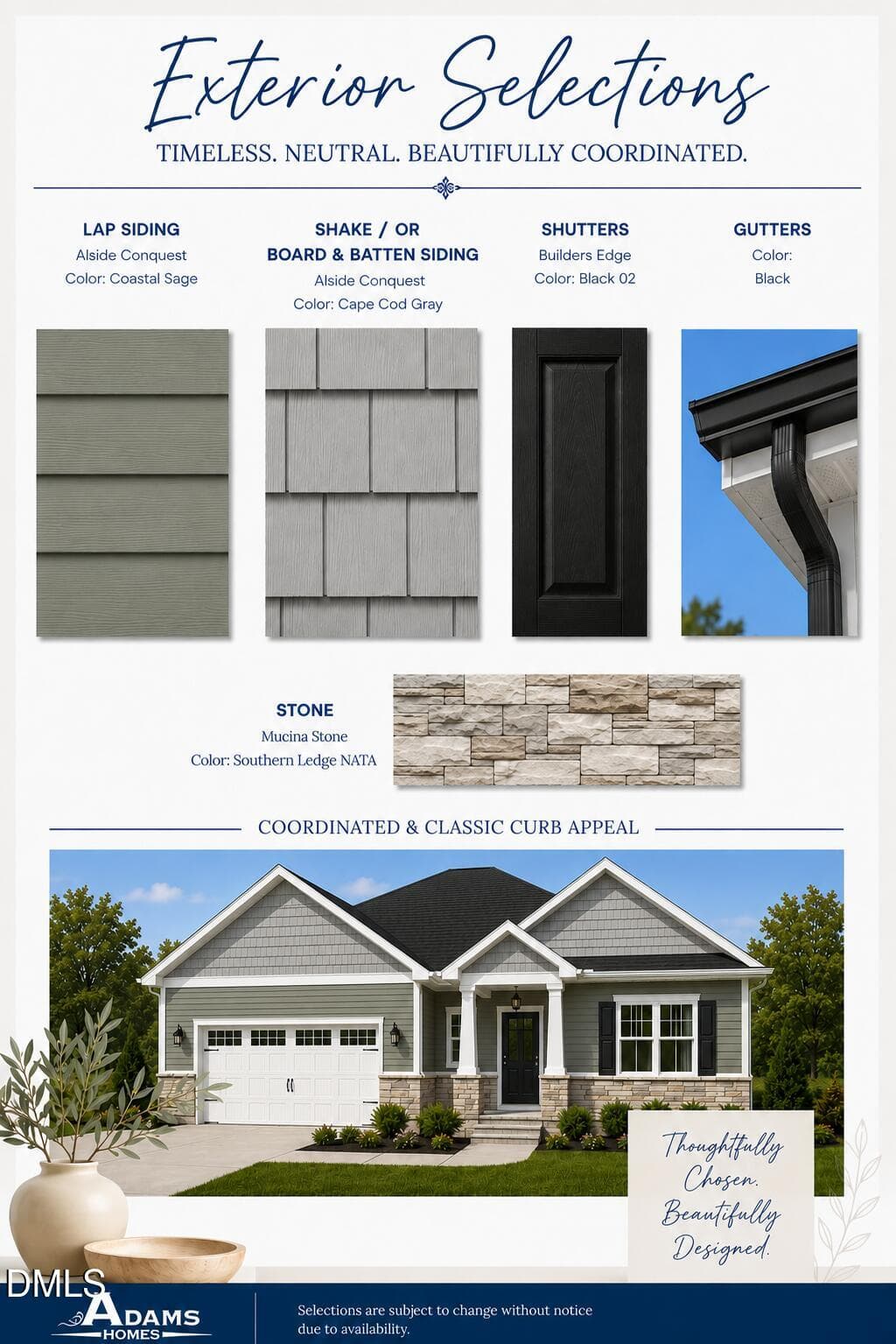 Viynl Package 6 - 278 Hidden Pines Drive, Cameron, NC 28326