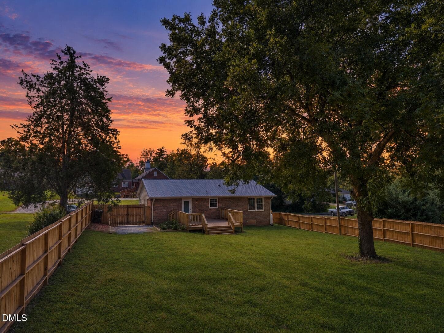 Rear Virtual Dusk (2) - 150 Summitt Street, Roxboro, NC 27573, Roxboro