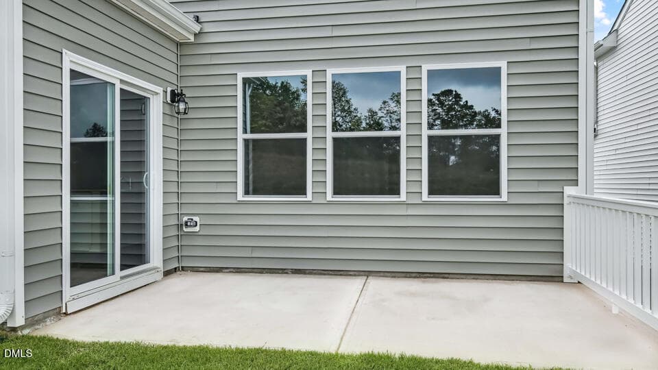 REAR PATIO - 311 Chapel Street, Fuquay Varina, NC 27526