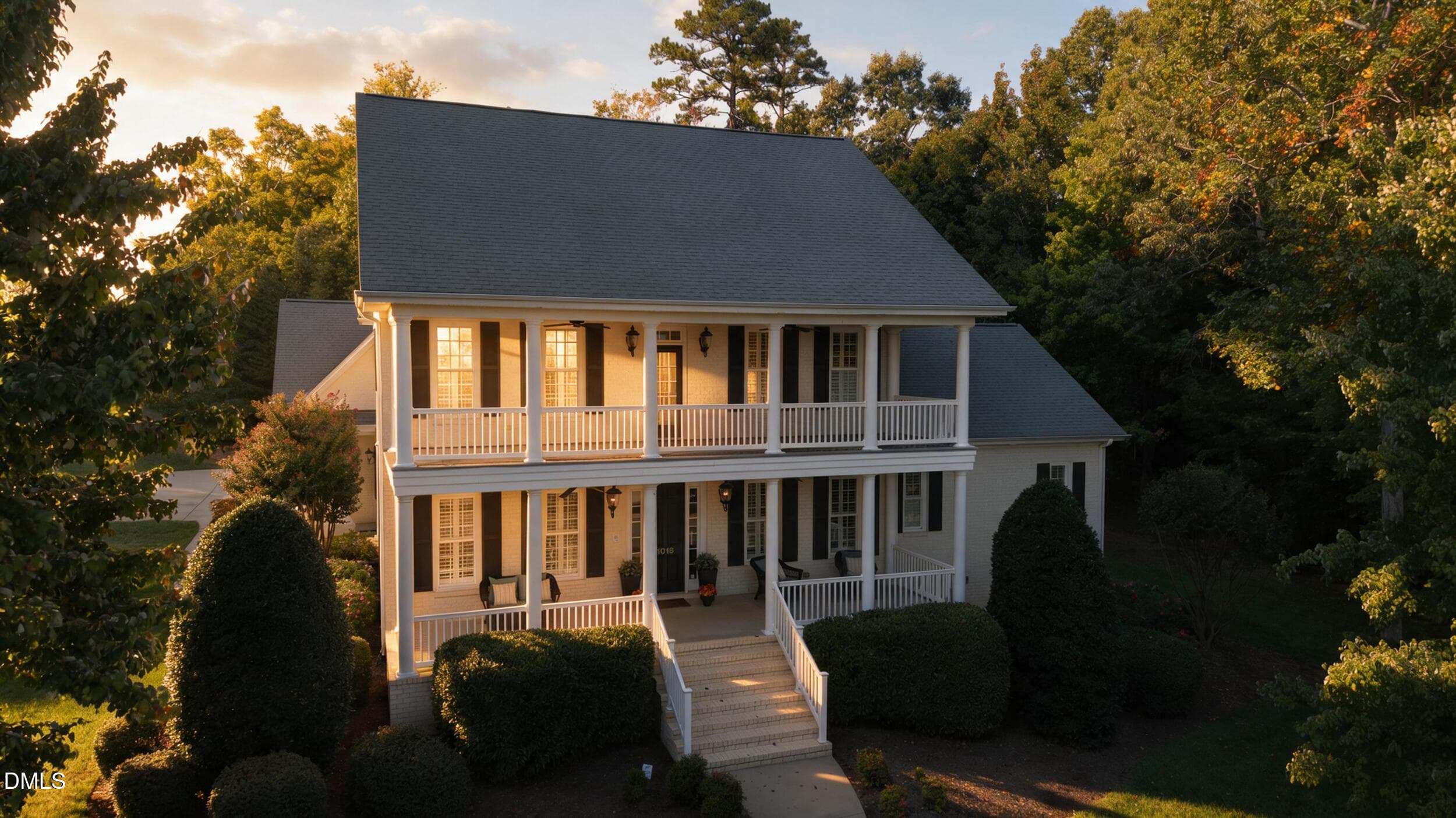 001 - Front Exterior Aerial at Golden Ho - 1018 Lochshire Drive, Burlington, NC 27215