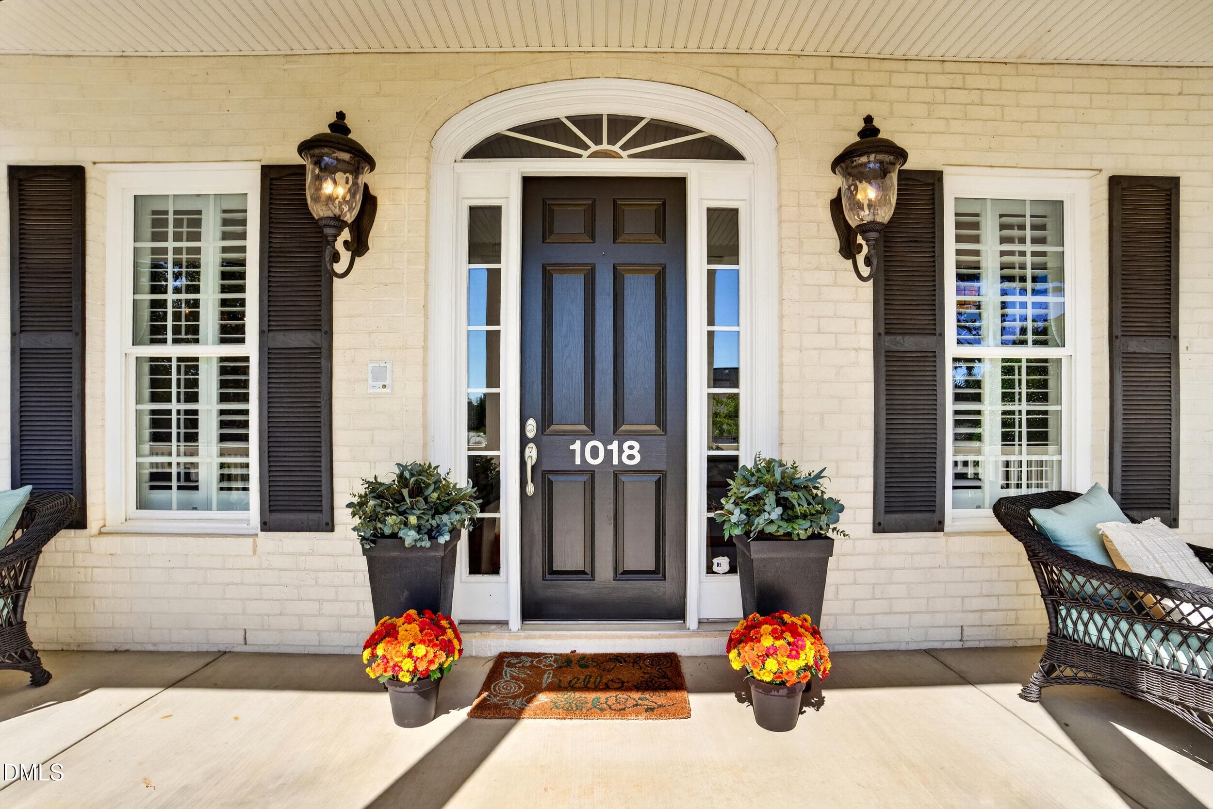 012 - Front Door - 1018 Lochshire Drive, Burlington, NC 27215