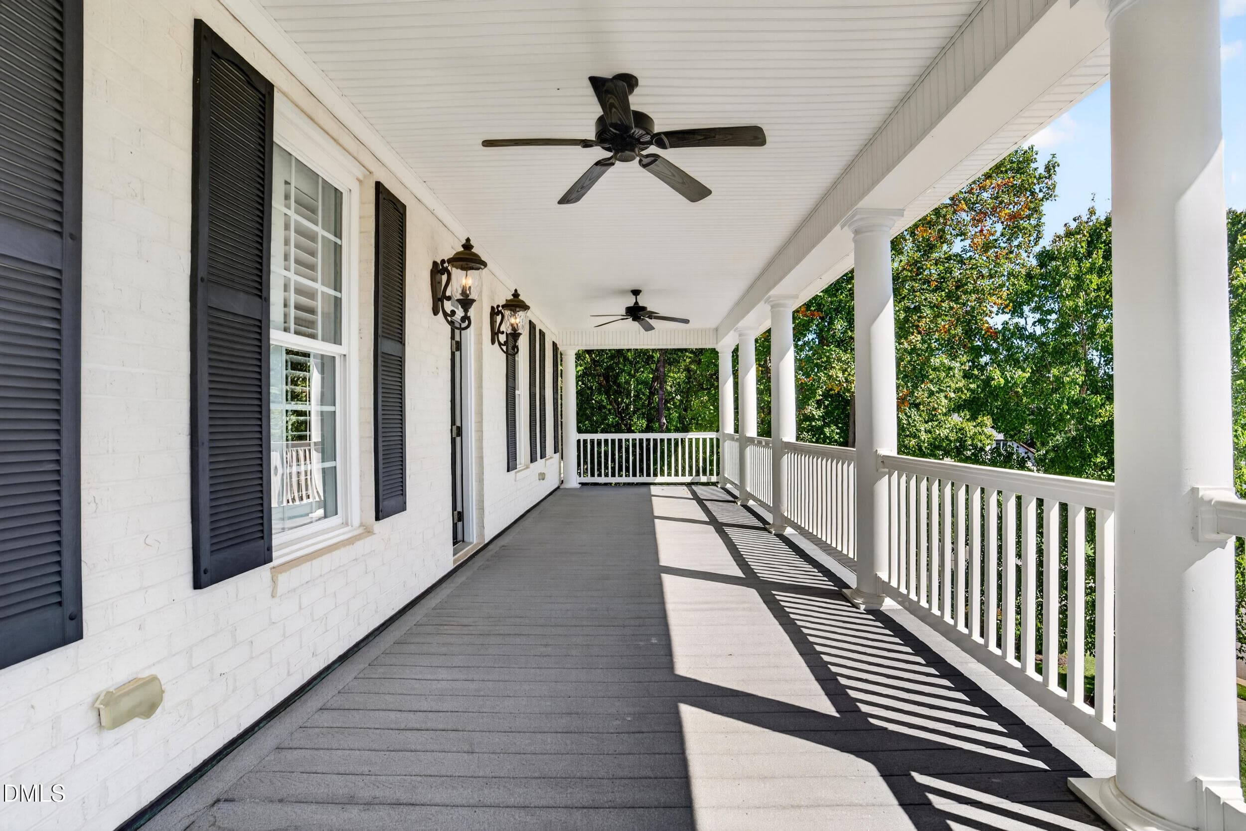 016 - Upper Front Porch - 1018 Lochshire Drive, Burlington, NC 27215