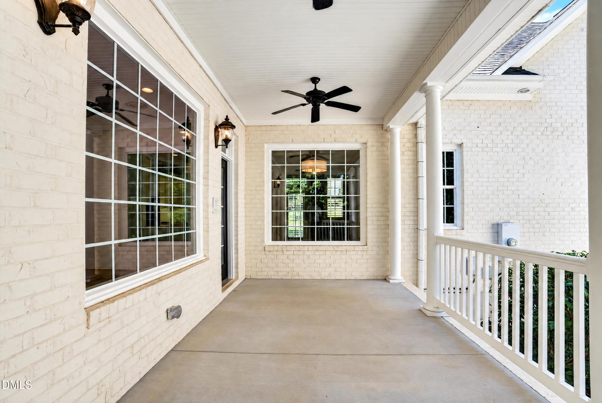 084 - Rear Covered Porch - 1018 Lochshire Drive, Burlington, NC 27215