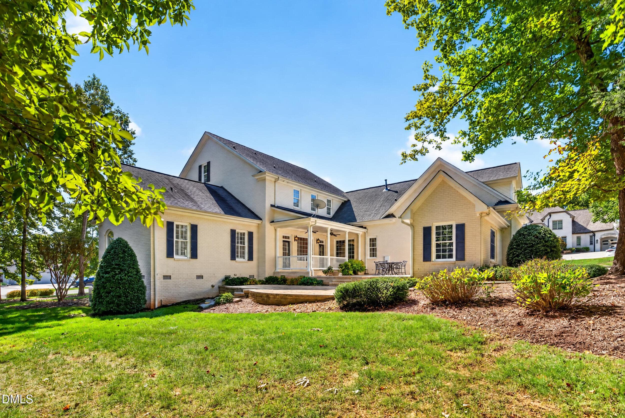 090 - Rear Exterior - 1018 Lochshire Drive, Burlington, NC 27215