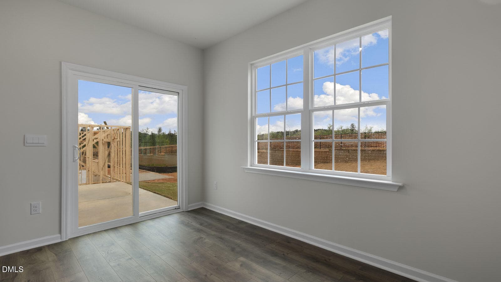 BREAKFAST AREA AND REAR PATIO DOORS - 322 Chapel Street, Fuquay Varina, NC 27526, Fuquay Varina