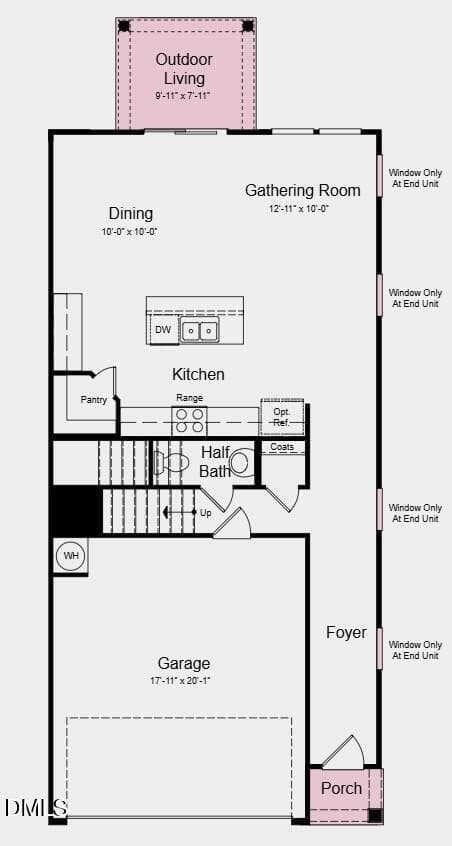 Main Level - 2709 Middlewick Place, Wake Forest, NC 27587