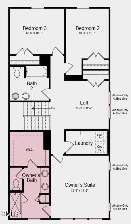 Upper Level - 2709 Middlewick Place, Wake Forest, NC 27587