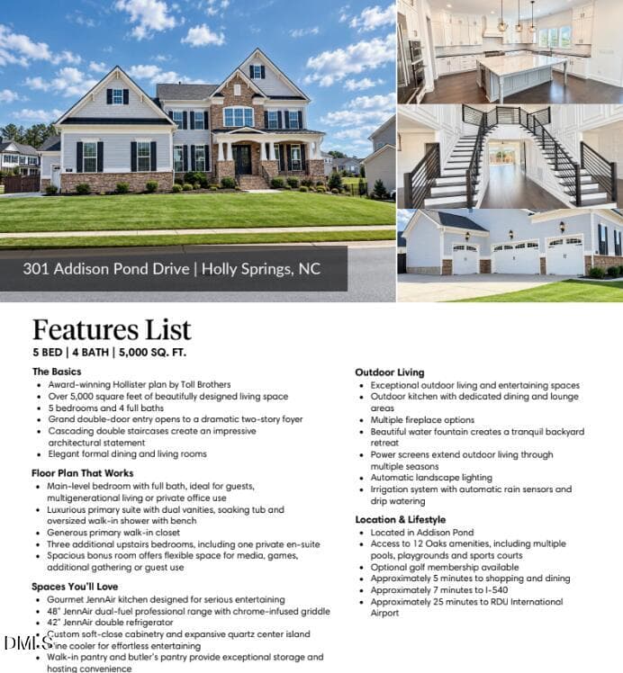Screenshot 2026-10-07 142645 - 301 Addison Pond Drive, Holly Springs, NC 27540