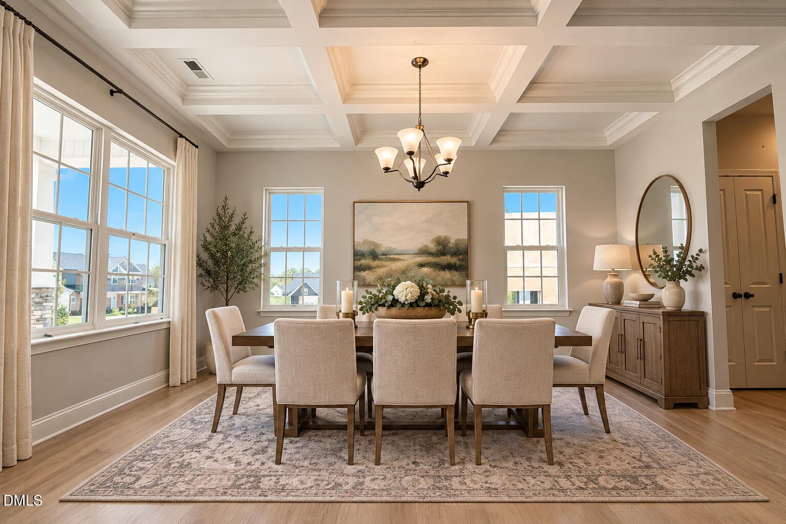 DIning Room - 523 Valentine Court, Graham, NC 27253