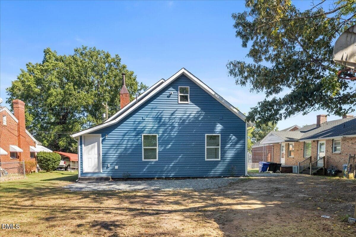 Back of Structure - 911 Alma Street, Durham, NC 27703