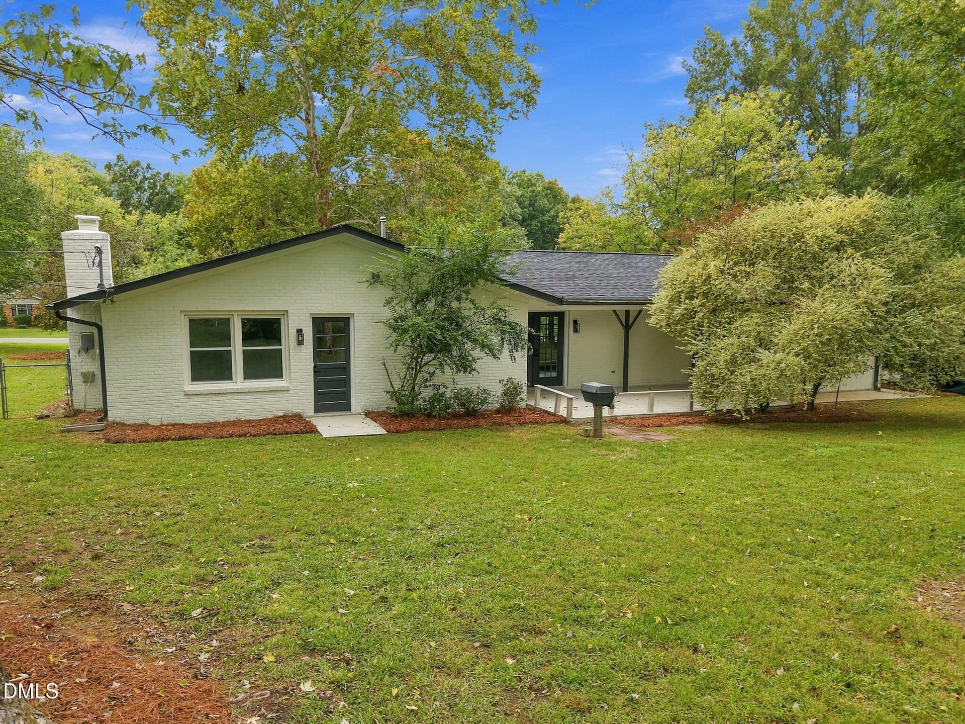 Backyard and back of the house - 3901 Hulon Drive, Durham, NC 27705