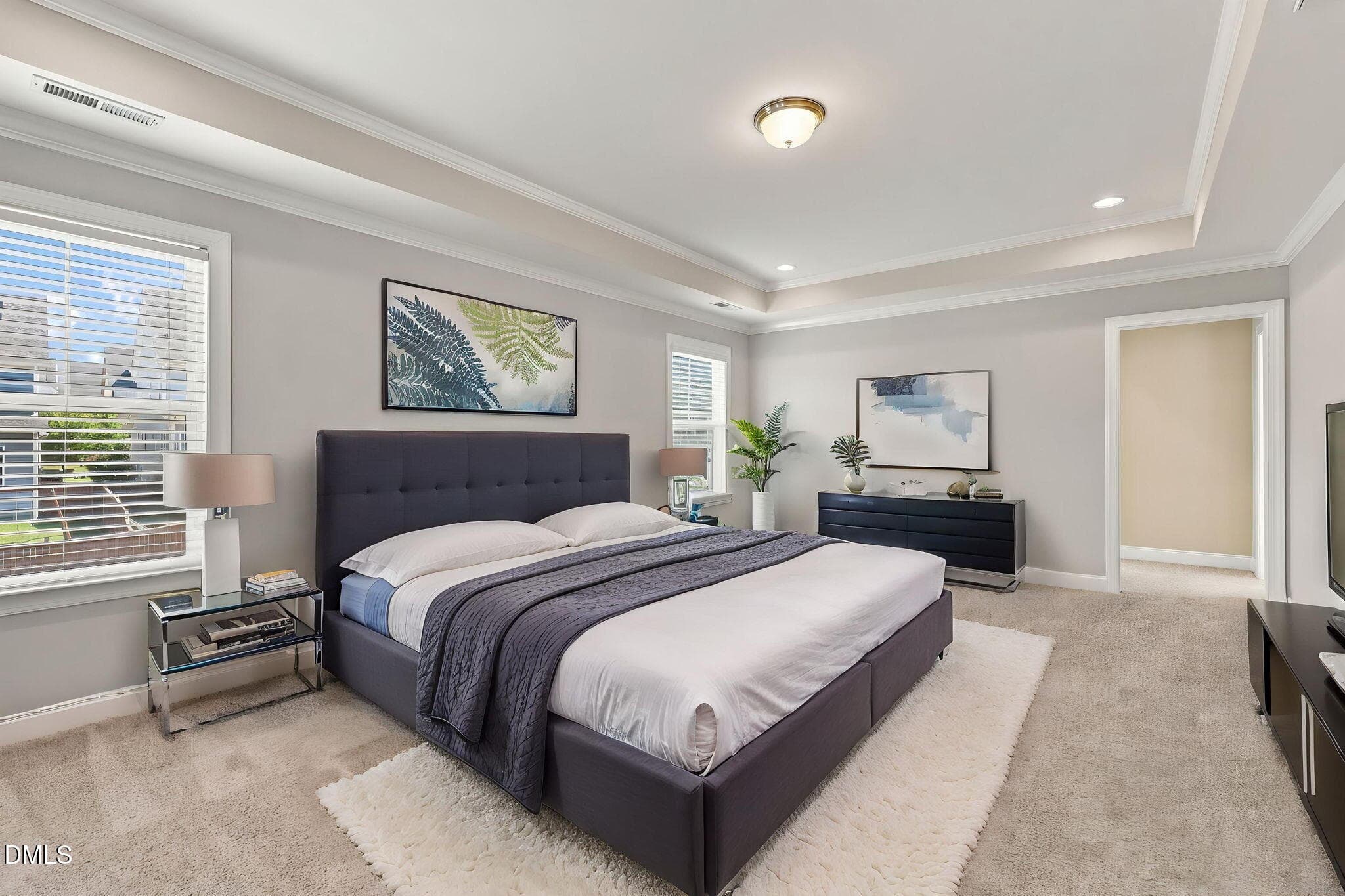 Primary Suite - Staged - 116 Evans Crest Lane, Holly Springs, NC 27540, Holly Springs