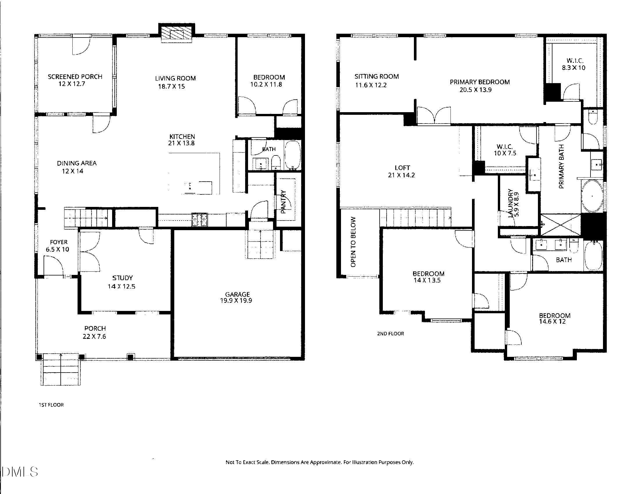 Floorplan - 116 Evans Crest Lane, Holly Springs, NC 27540, Holly Springs