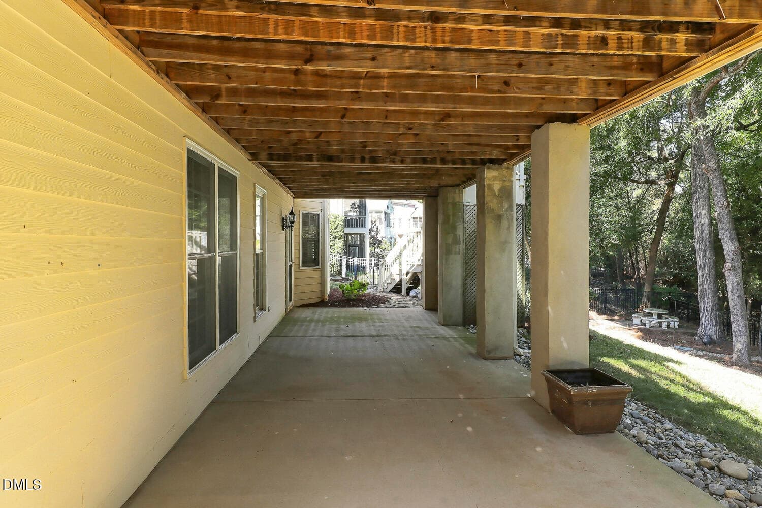 Covered patio - 490 Bear Tree Creek, Chapel Hill, NC 27517, Chapel Hill