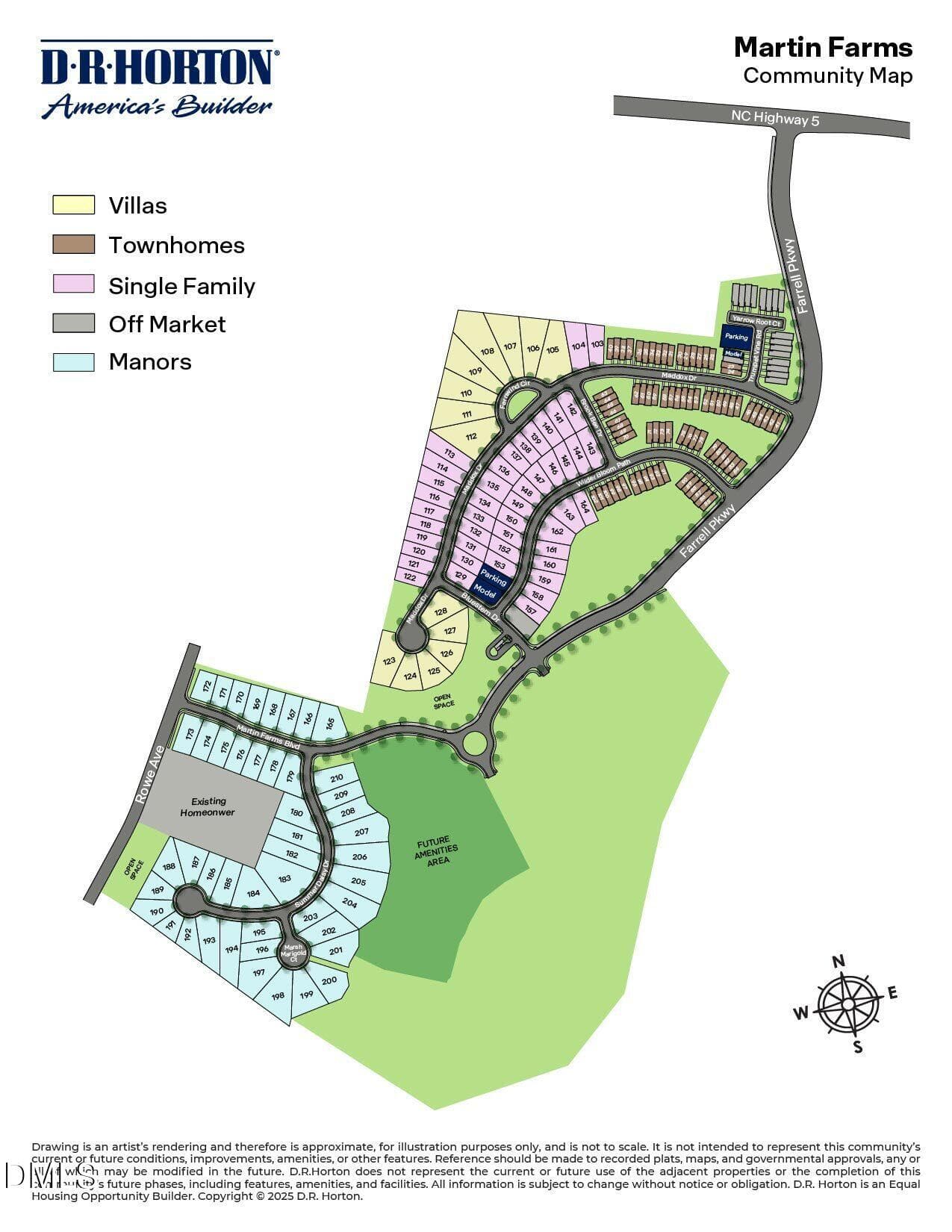 MARTIN FARMS SITE MAP - 246 Maddox Drive, Aberdeen, NC 28315