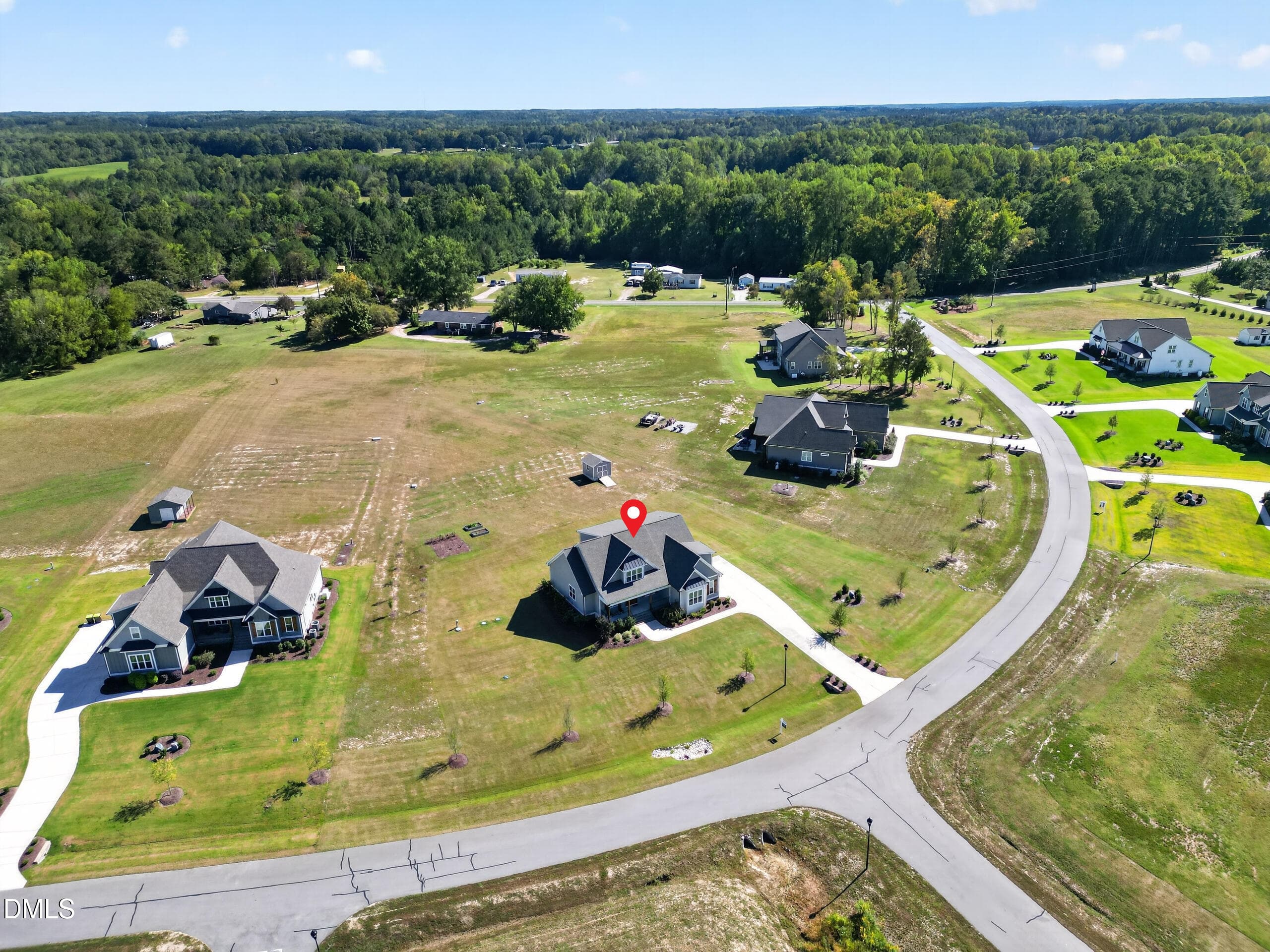 Aerial View - 60 Water Willow Lane, Zebulon, NC 27597, Zebulon