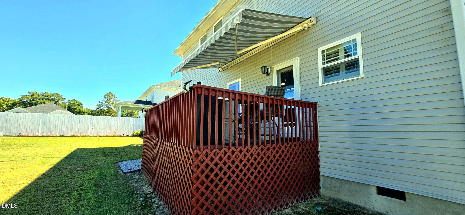 31. REAR - D - 78 Bushel Basket Drive, Benson, NC 27504