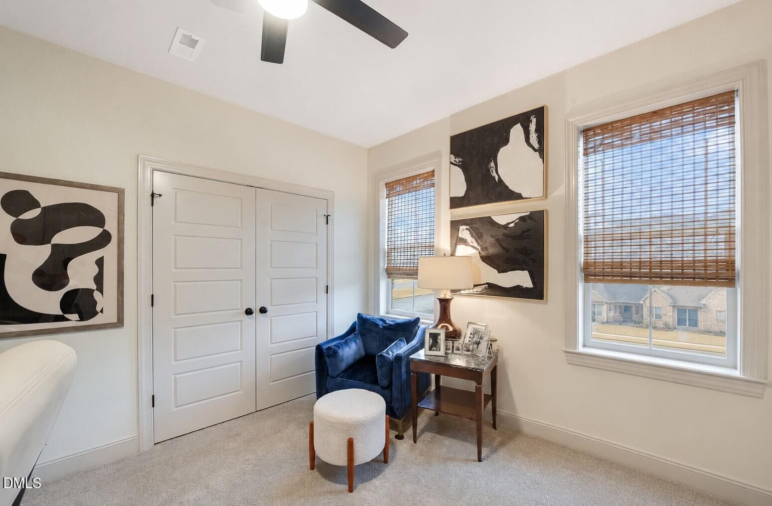 Home office with restored window-2 - 220 Wendover Parkway, Pittsboro, NC 27312, Pittsboro