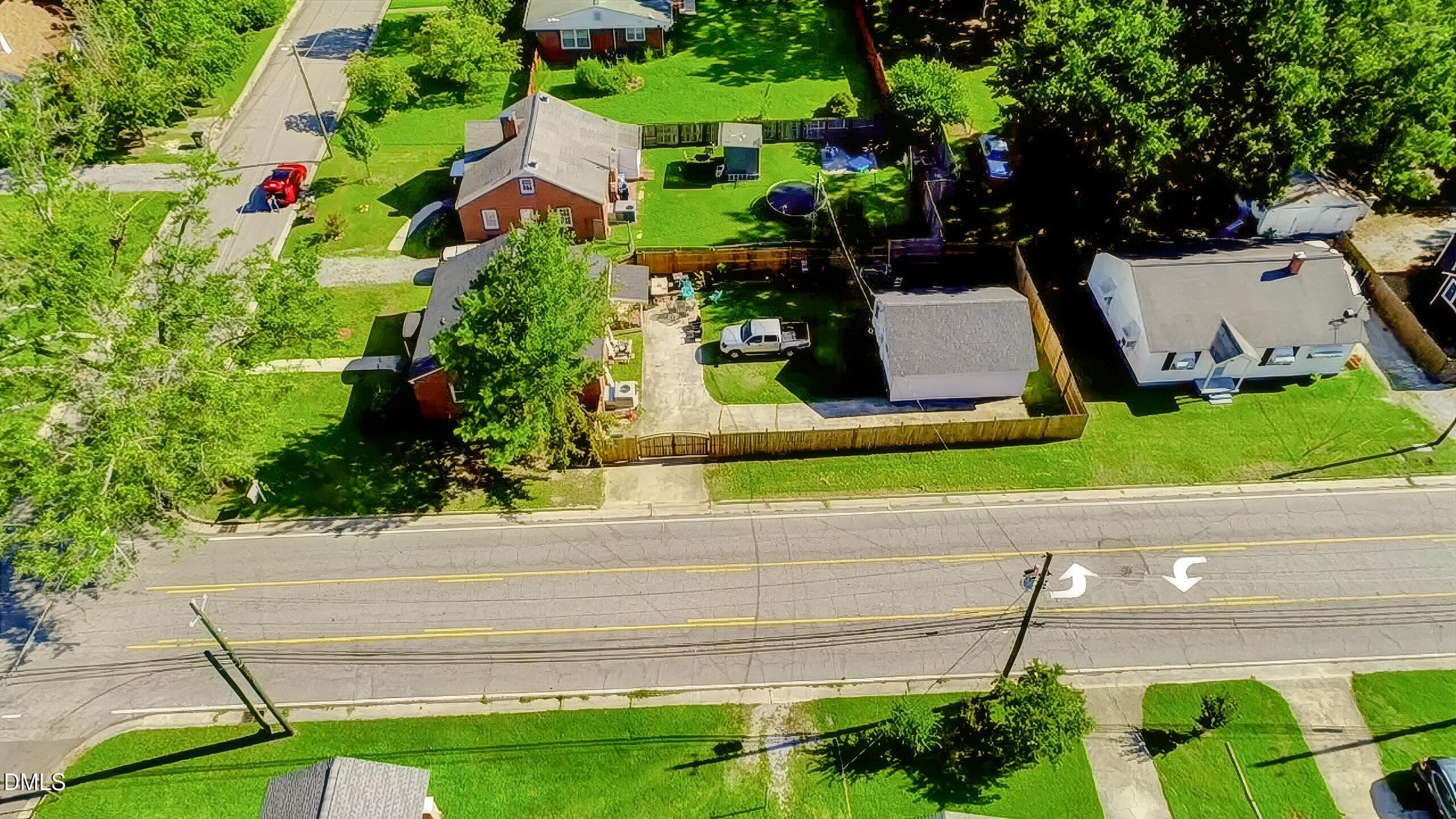 Aerial - 600 N Raiford Street, Selma, NC 27576