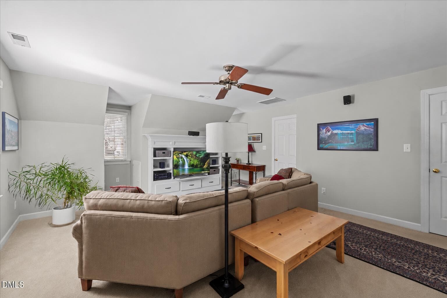 Bright living room without exercise equi - 111 Southwick Court, Cary, NC 27513